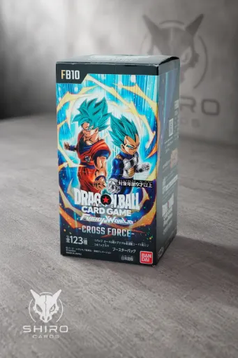 Dragon Ball Fusion World Cross Force FB10 Japonés | Booster Box